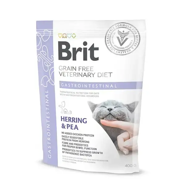 Brit GF Vet Diets Cat Gastrointestinal 400g | Skaffa nu