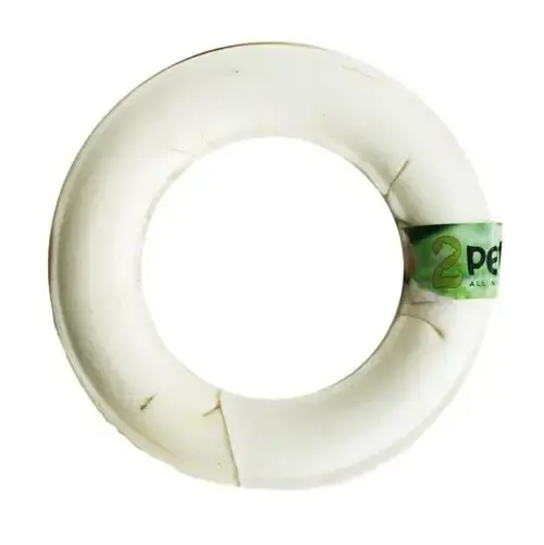 Utförsäljning | 2pets Tuggring vit, 15 cm