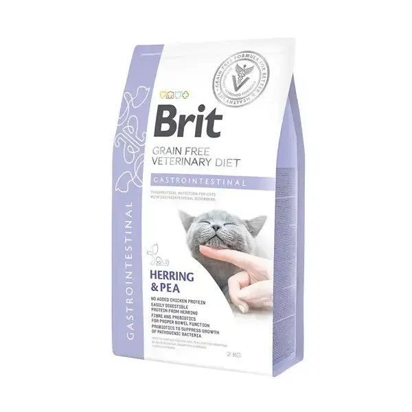 Brit GF Vet Diets Cat Gastrointestinal 2kg | Hög kvalitet