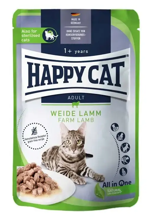 Happy Cat Meat in Sauce Culinary Farm Lamb – 85 g - Nyligen tillagt