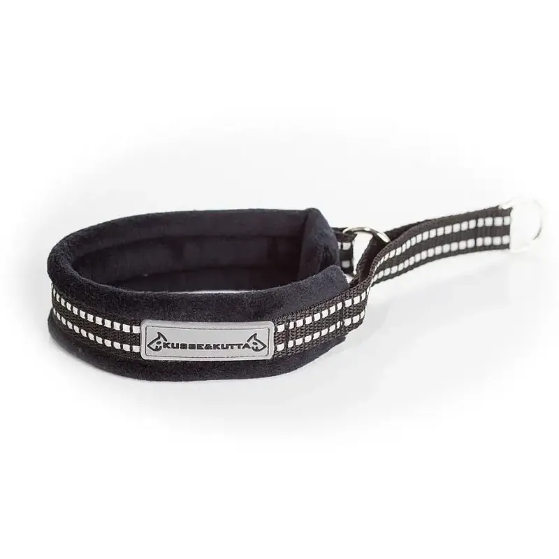 I lager | Kusse&Kutta Hundhalsband Svart