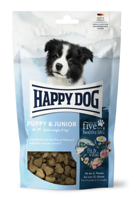 Bara idag - Happy Dog Soft Snack Fit & Vital Puppy & Junior 100 g för hundar