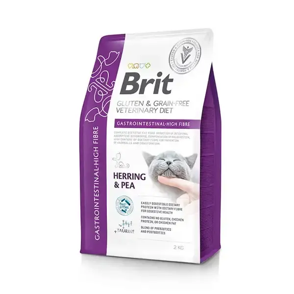 Kampanjpris - Brit GF Vet Diet Cat Gastrointestinal High Fibre 2kg