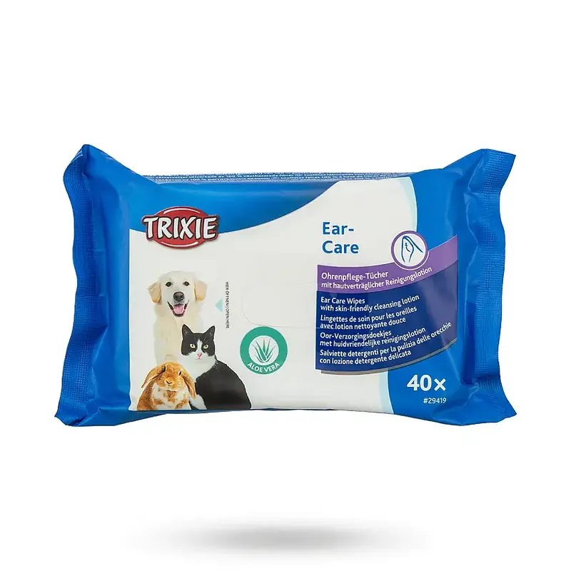 Gratis retur - Öronrengöringsservetter med Aloe Vera 40-pack