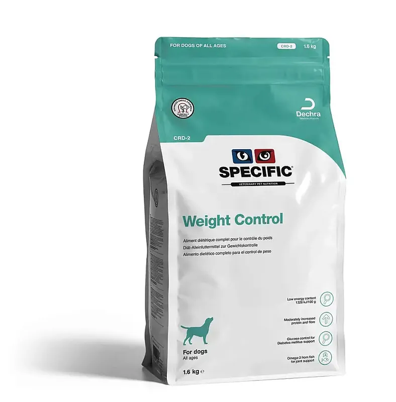 Specific CRD-2 Weight Control Dog 1,6 kg | Nytt lägre pris