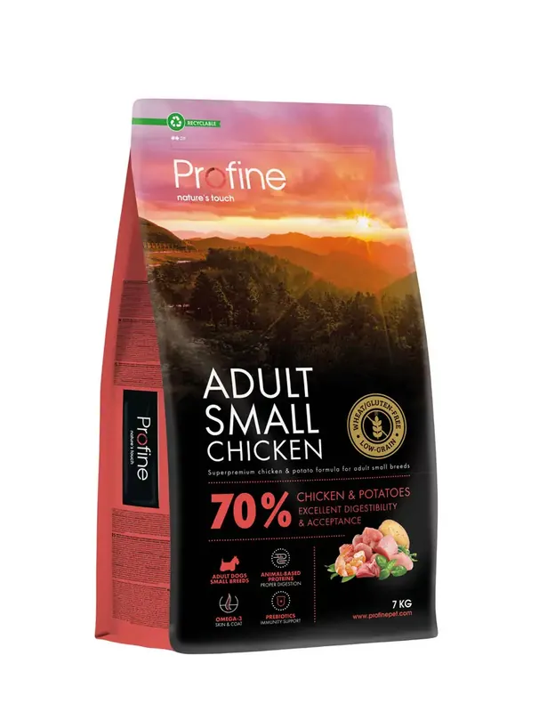 Profine Dog Adult Small Chicken 7 kg - Mycket efterfrågad