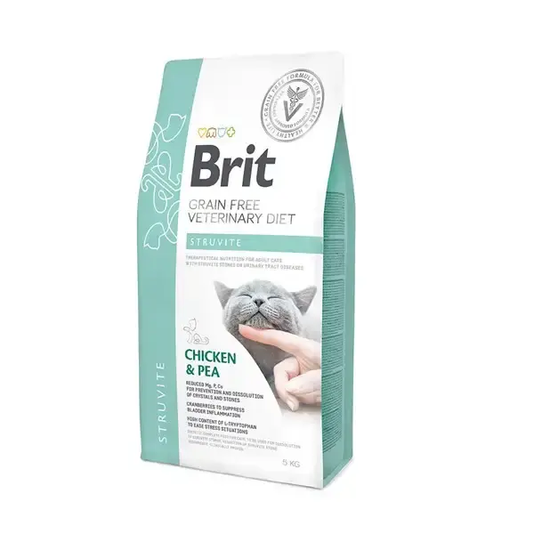 Kundfavorit | Brit GF Vet Diets Cat Struvite 5kg