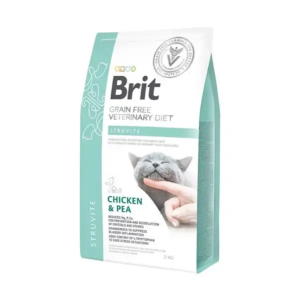 Brit GF Vet Diets Cat Struvite 2kg - Bra pris