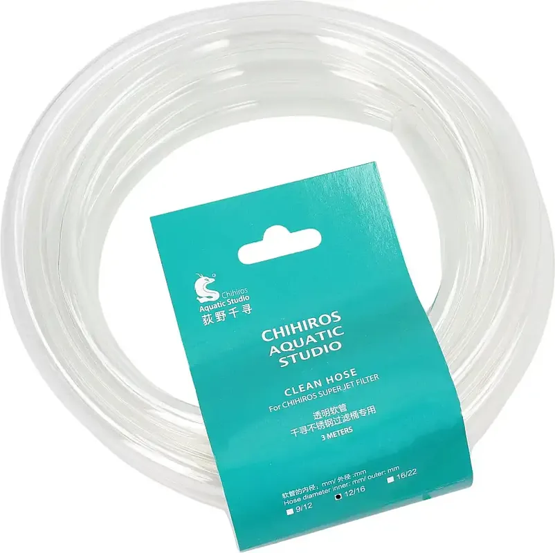 Bästsäljare - Chihiros Slang Transparent, 12-16mm