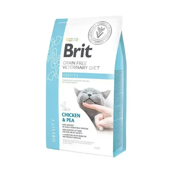 Brit GF Vet Diets Cat Obesity 2kg | Mycket uppskattad