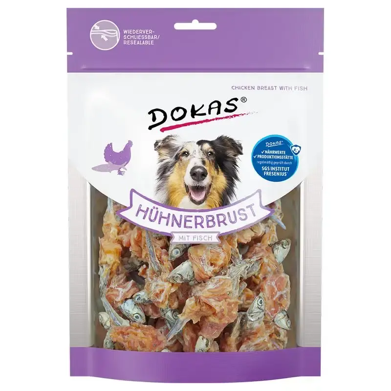 Dokas tuggbitar Kycklingbröst & fisk-249529.5 - Beställ online