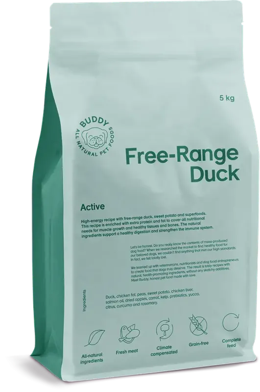 Specialerbjudande - Buddy Free-Range Duck 5 kg