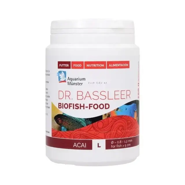 Endast denna vecka | Dr Bassleer Biofish Food – Acai – L – 60 g