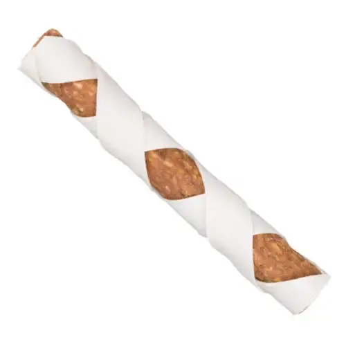Trygg betalning - Tuggrulle, lindad tjurmuskel, 15 cm