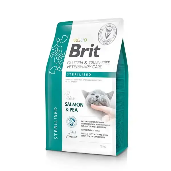 Tidsbegränsat erbjudande | Brit GF Vet Diets Cat Sterilized 2kg
