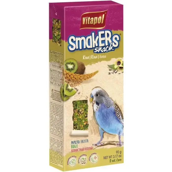 Toppsäljare | Smakers Snack Undulat Kiwi – Kiwi smakers för undulat