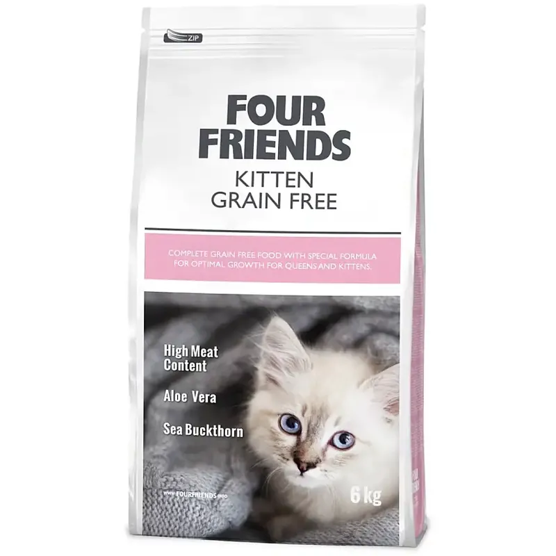 Four Friends Cat Grain Free Kitten - Beställ online