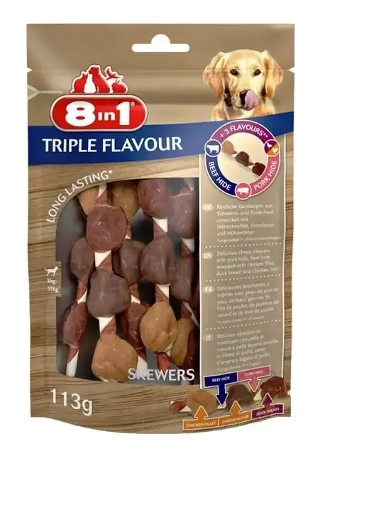 8IN1 Spett med trippel smak 6-pack | Hög kvalitet