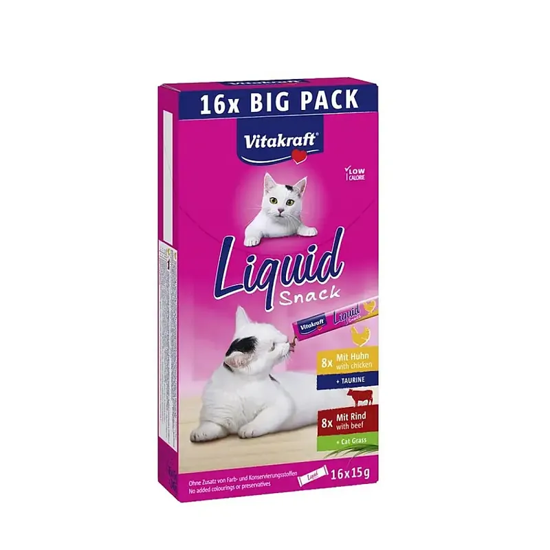 Specialerbjudande | Vitakraft Liquid Stick Multipack 15x15g