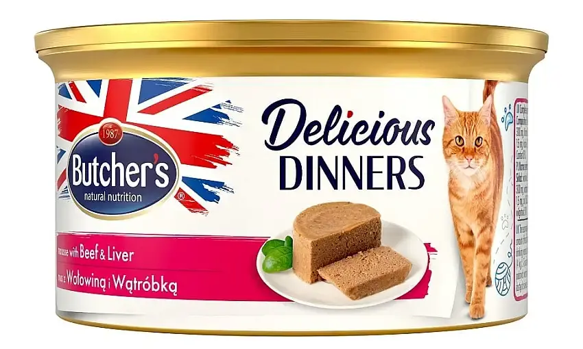Rekommenderas | BUTCHER’S Classic läckra middagar med lever- och nötköttmousse 85 g