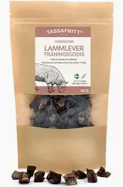 Snabb frakt | Naturligt Hundgodis Lammlever 80g