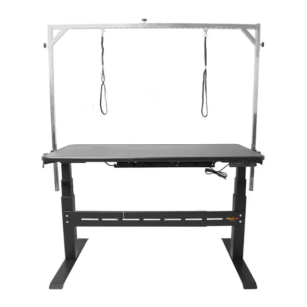 Direkt från tillverkaren - TE809L Trimbord Elektriskt 120 cm – svart matta
