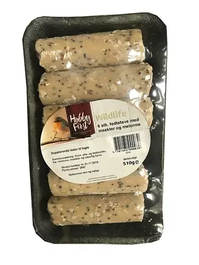 Direkt från fabriken - Hobby First Fettstav mjölmask och insekter 6x90g