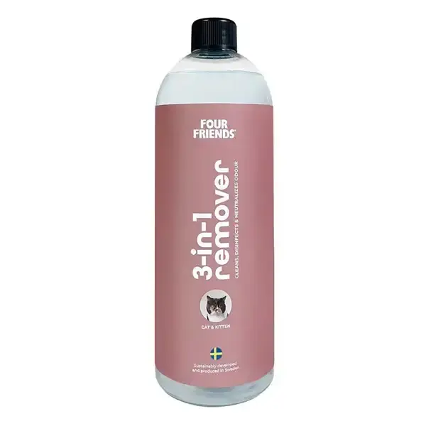Trygg betalning - FourFriends 3-in-1 Remover Cat 1000ml