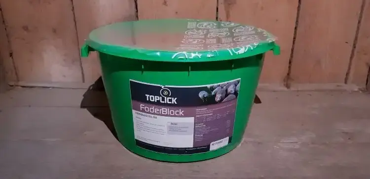 Toplick Får Foderblock 20kg | Klar att skickas