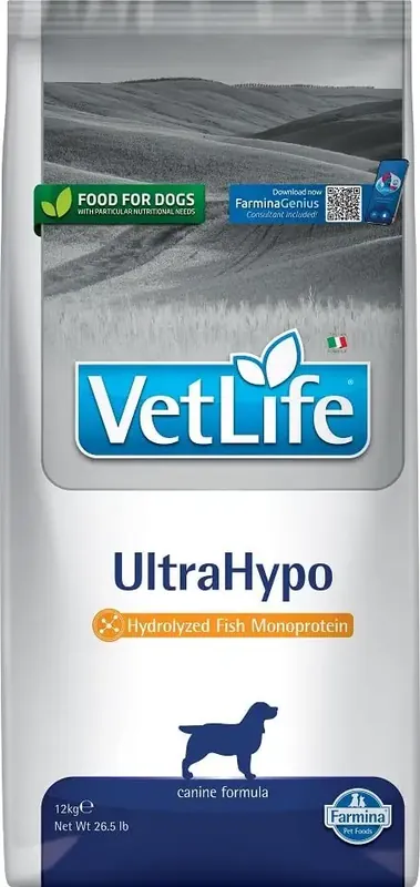 FARMINA Vet Life Ultrahypo Hund 12 kg - Spara mer