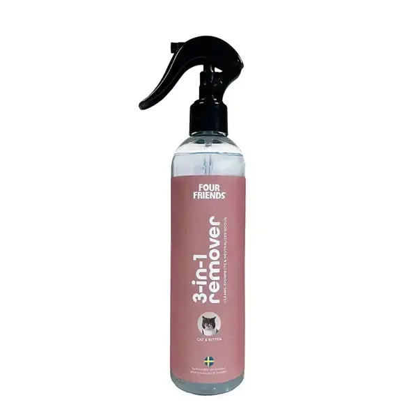 FourFriends 3-in-1 Remover Cat 300ml | Säker betalning