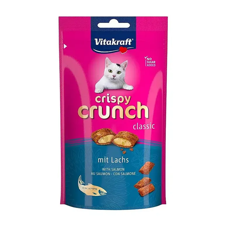 Bra pris | Vitakraft Crispy Crunch Salmon 60 g