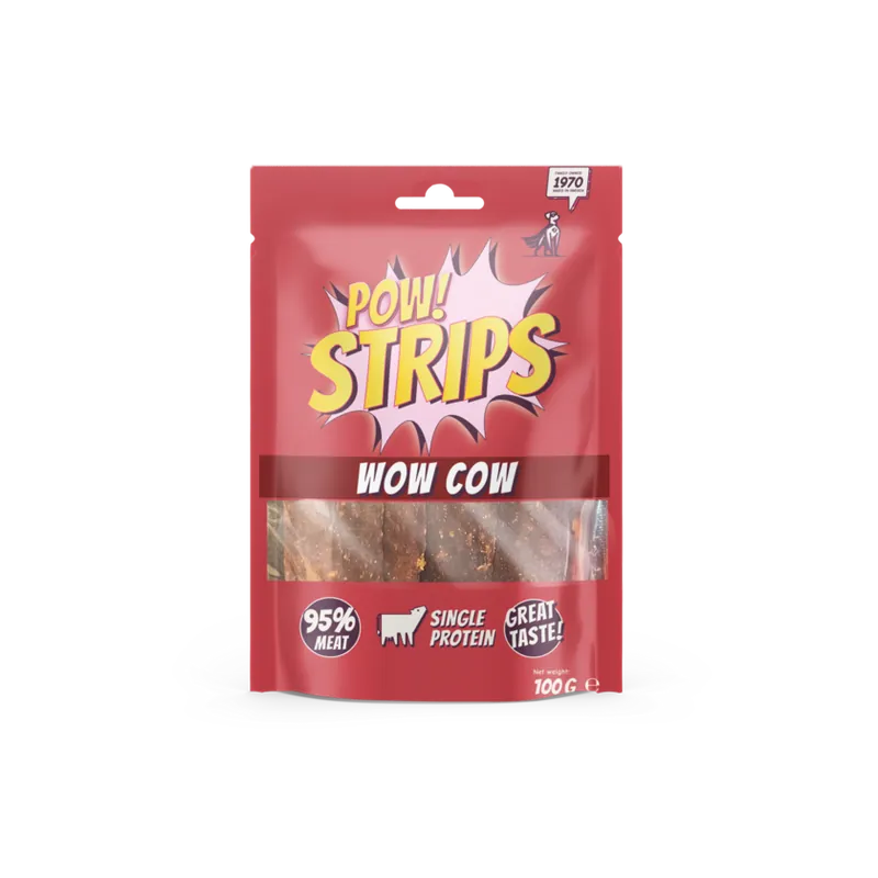 Spara nu - POW! Wow Cow Strips 100g
