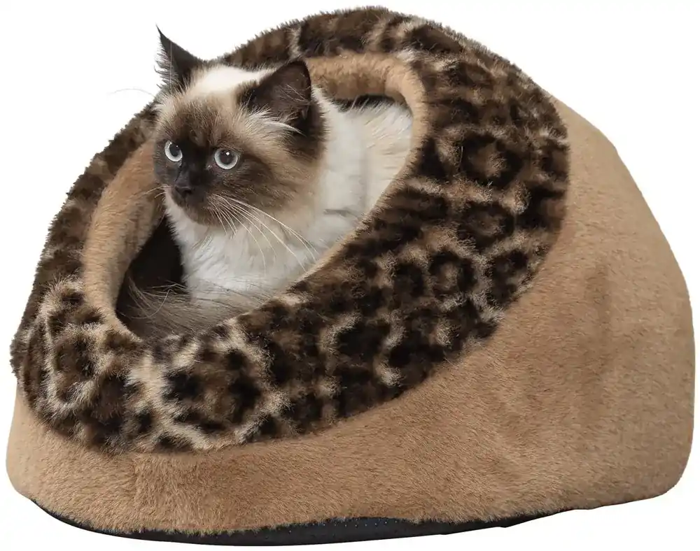 Sänkt pris | Kattigloo mörk leopard