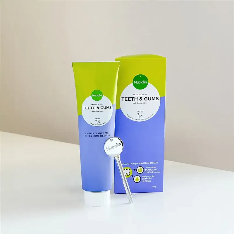 Fodertillskott Nutrolin Teeth & Gums Paste 200 g - Bara denna vecka