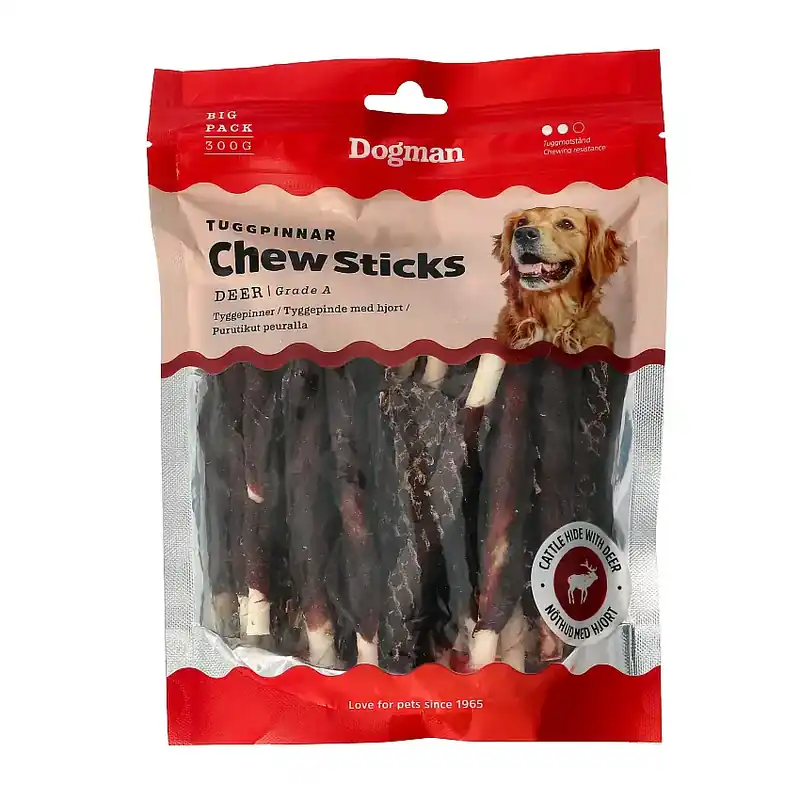 Beställ nu - Tuggpinnar med Hjort 25p 12,5cm-310472