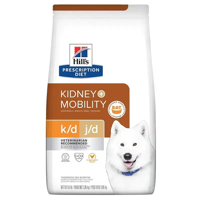 HILL’S Prescription Diet k/d + Mobility Canine 12 kg - Finns tillgänglig