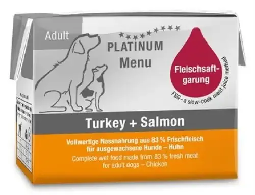 Beställ idag | Platinum Meny Turkey & Salmon (90 g)