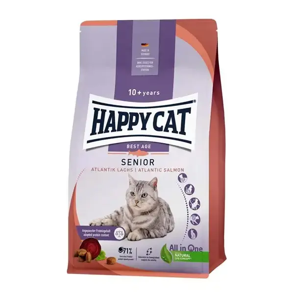 Happy Cat Senior lax 4kg | Enkel beställning