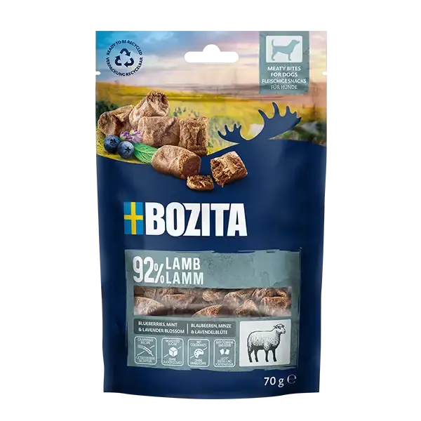 Erbjudande | Bozita Snacks Meaty Bites Lamb 70 g