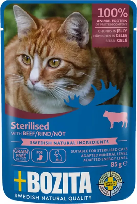 Bozita I&S Nötkött i gelé 85 g | Deal