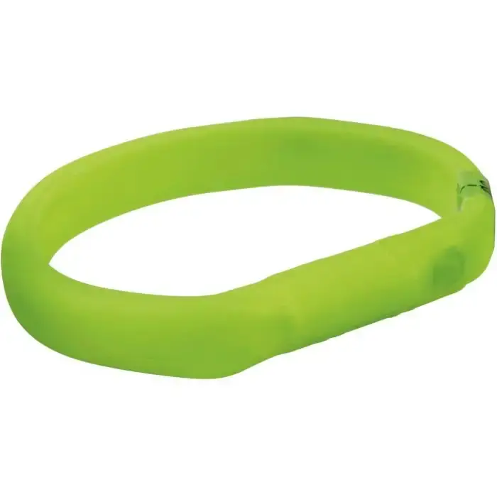 Flash Light Band USB Grön. Väl synligt, blinkar och lyser. - Under begränsad tid