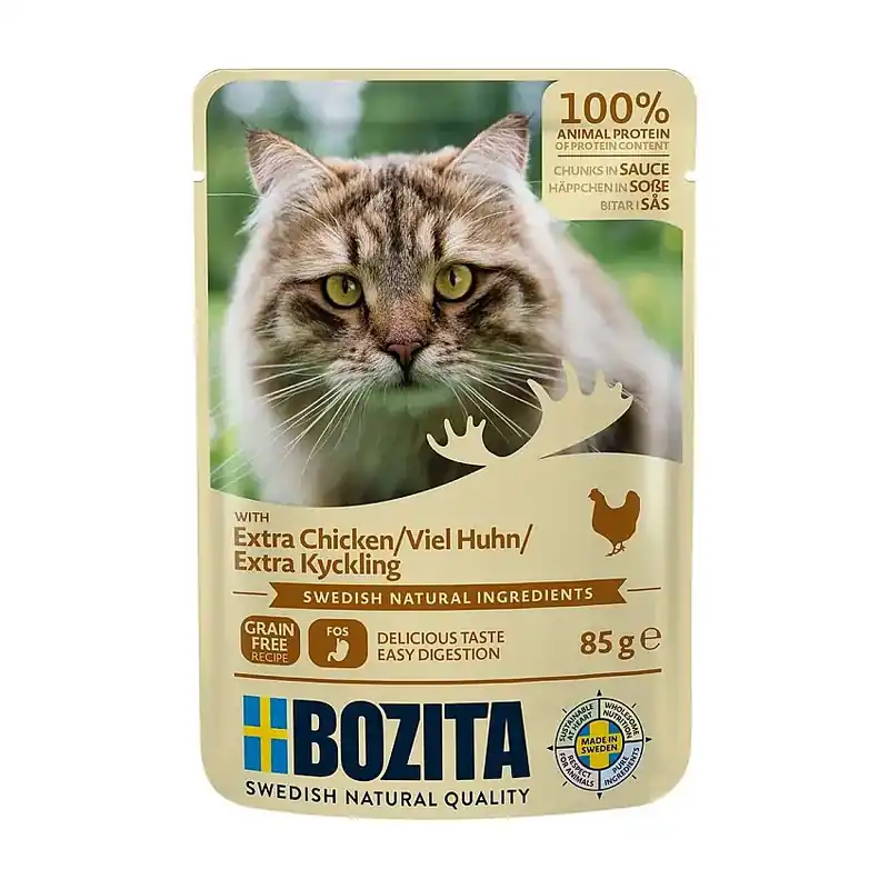 Spara nu | Bozita Bitar i Sås Extra Kyckling 85 g