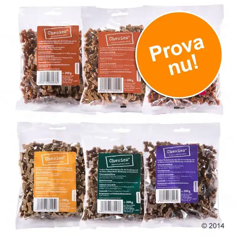 Blandat sparpack Chewies Miniben-581920.1 - Mycket uppskattad
