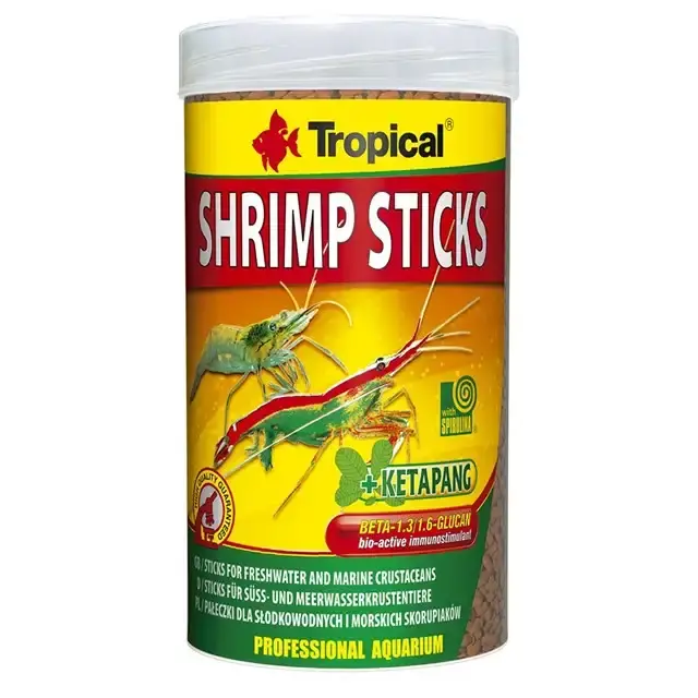 Tropical Shrimp Sticks – Räkfoder – 250 ml - Nyhet hos oss
