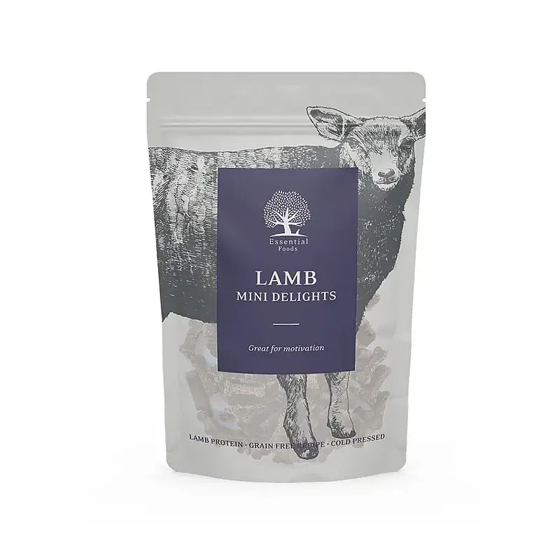 Tryggt köp - Essential Foods Lamb Mini Delights Hundgodis 100 g
