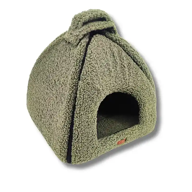 CAZO Katt Igloo Mirson Olive 47 x 46 x 40cm - Kampanjen går snart ut