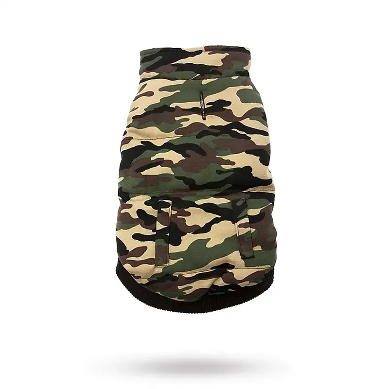 Utförsäljning - Forest Camouflage Bodywarmer – Hundjacka