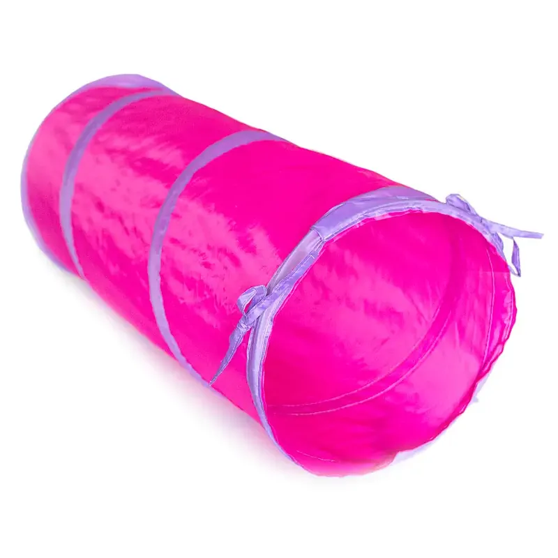 Kattleksak Tunnel Rosa-331335 - Specialpris
