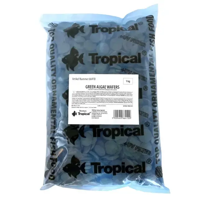 Handla säkert | Tropical Green Algae Wafers – 1 kg